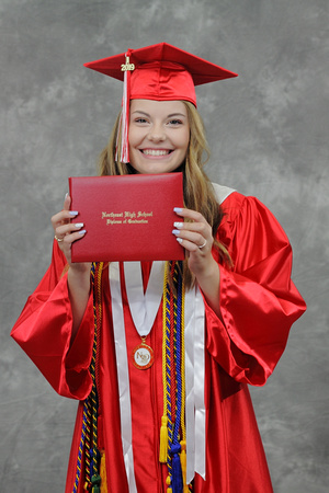 Northeast High School 2019 Graduation Portrait with Diploma by Firefly Event Photography (15)