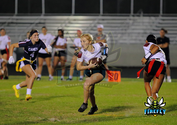 Palm Harbor U Canes vs Countryside Cougars Flag Football 2023 Firefly Event Photography (29)