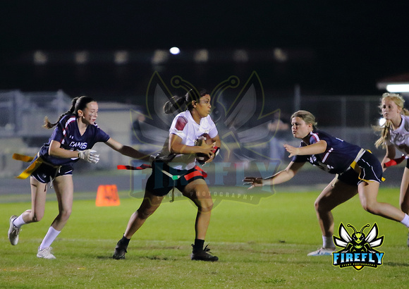 Palm Harbor U Canes vs Countryside Cougars Flag Football 2023 Firefly Event Photography (45)