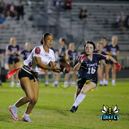 Palm Harbor U Canes vs Countryside Cougars Flag Football 2023 Firefly Event Photography (50)