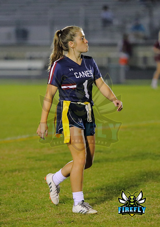 Palm Harbor U Canes vs Countryside Cougars Flag Football 2023 Firefly Event Photography (76)