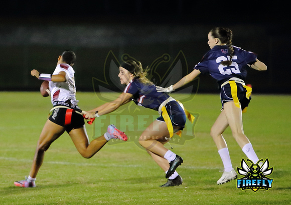 Palm Harbor U Canes vs Countryside Cougars Flag Football 2023 Firefly Event Photography (87)