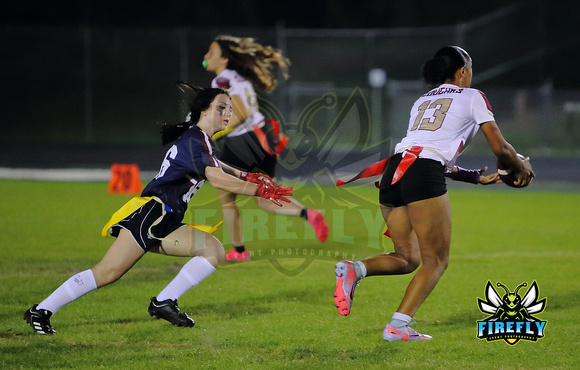Palm Harbor U Canes vs Countryside Cougars Flag Football 2023 Firefly Event Photography (93)