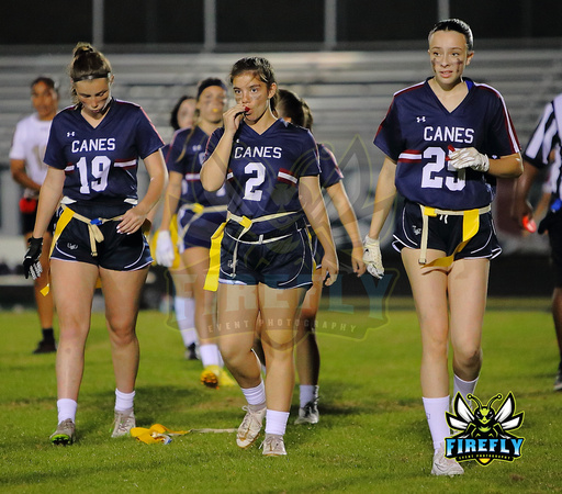 Palm Harbor U Canes vs Countryside Cougars Flag Football 2023 Firefly Event Photography (124)