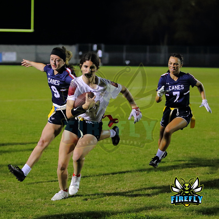 Palm Harbor U Canes vs Countryside Cougars Flag Football 2023 Firefly Event Photography (129)