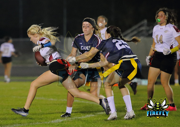 Palm Harbor U Canes vs Countryside Cougars Flag Football 2023 Firefly Event Photography (138)