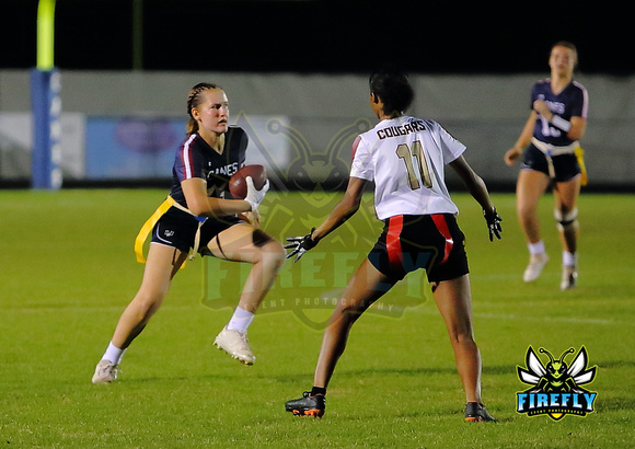 Palm Harbor U Canes vs Countryside Cougars Flag Football 2023 Firefly Event Photography (143)