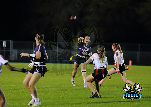 Palm Harbor U Canes vs Countryside Cougars Flag Football 2023 Firefly Event Photography (144)