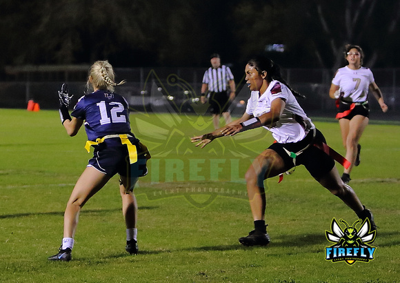 Palm Harbor U Canes vs Countryside Cougars Flag Football 2023 Firefly Event Photography (145)