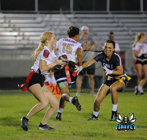 Palm Harbor U Canes vs Countryside Cougars Flag Football 2023 Firefly Event Photography (152)