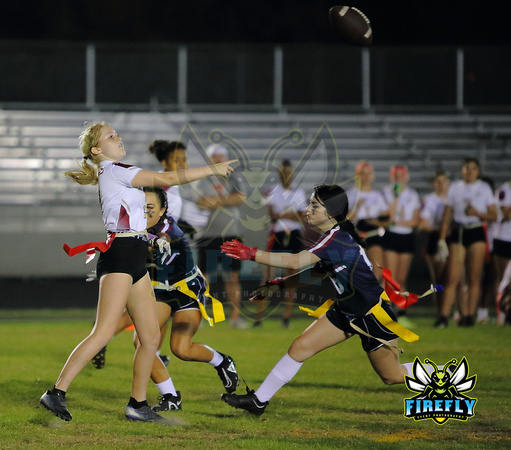 Palm Harbor U Canes vs Countryside Cougars Flag Football 2023 Firefly Event Photography (154)