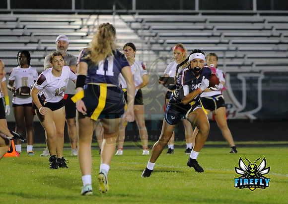 Palm Harbor U Canes vs Countryside Cougars Flag Football 2023 Firefly Event Photography (157)