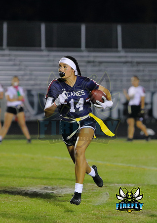 Palm Harbor U Canes vs Countryside Cougars Flag Football 2023 Firefly Event Photography (160)
