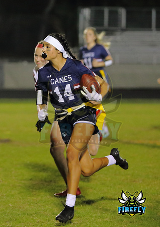 Palm Harbor U Canes vs Countryside Cougars Flag Football 2023 Firefly Event Photography (163)