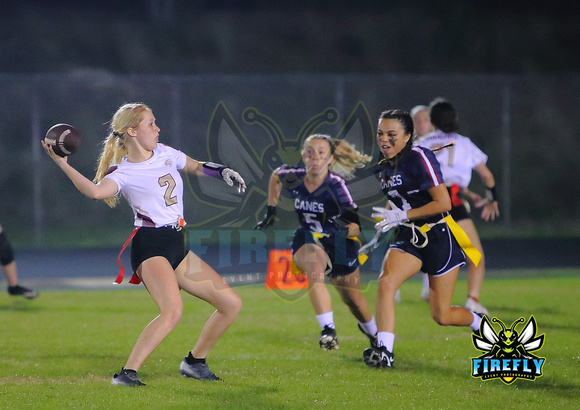 Palm Harbor U Canes vs Countryside Cougars Flag Football 2023 Firefly Event Photography (176)