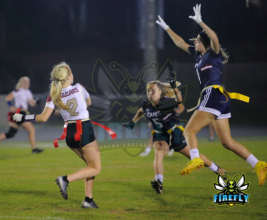 Palm Harbor U Canes vs Countryside Cougars Flag Football 2023 Firefly Event Photography (174)
