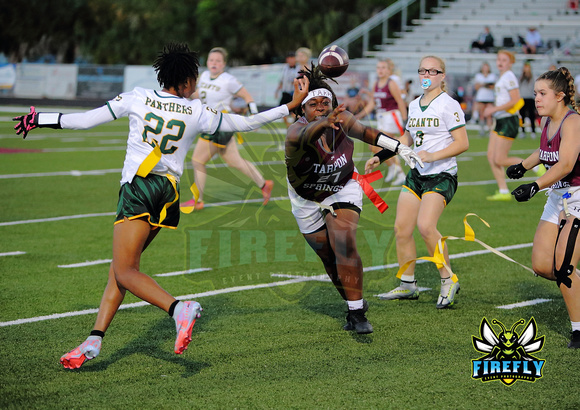 Tarpon Springs Spongers vs Lecanto Panthers Flag Football 2023 Firefly Event Photography (39)
