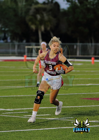 Tarpon Springs Spongers vs Lecanto Panthers Flag Football 2023 Firefly Event Photography (50)