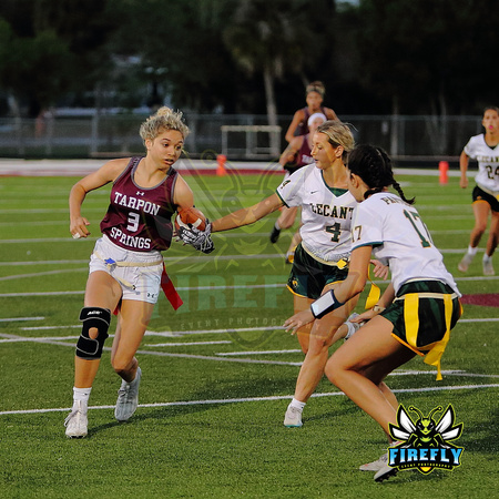 Tarpon Springs Spongers vs Lecanto Panthers Flag Football 2023 Firefly Event Photography (52)