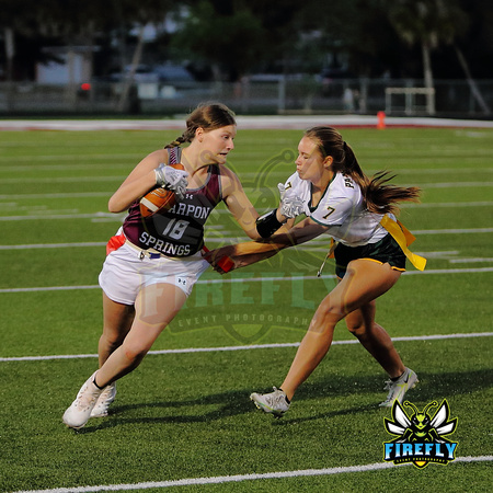 Tarpon Springs Spongers vs Lecanto Panthers Flag Football 2023 Firefly Event Photography (61)