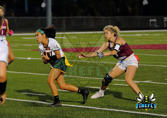 Tarpon Springs Spongers vs Lecanto Panthers Flag Football 2023 Firefly Event Photography (73)