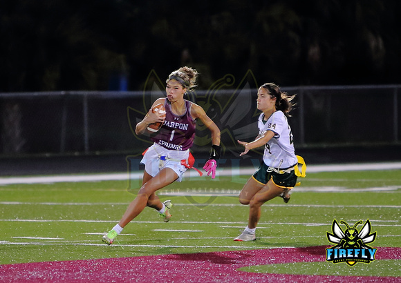 Tarpon Springs Spongers vs Lecanto Panthers Flag Football 2023 Firefly Event Photography (81)