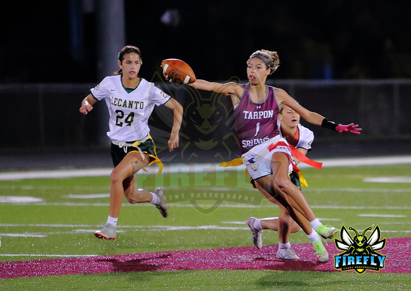 Tarpon Springs Spongers vs Lecanto Panthers Flag Football 2023 Firefly Event Photography (83)