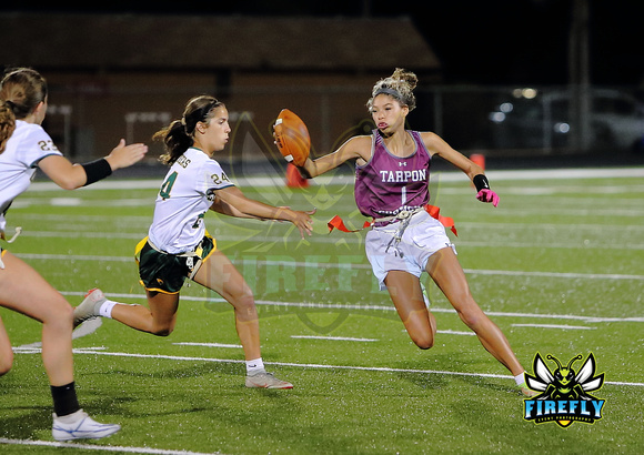 Tarpon Springs Spongers vs Lecanto Panthers Flag Football 2023 Firefly Event Photography (123)
