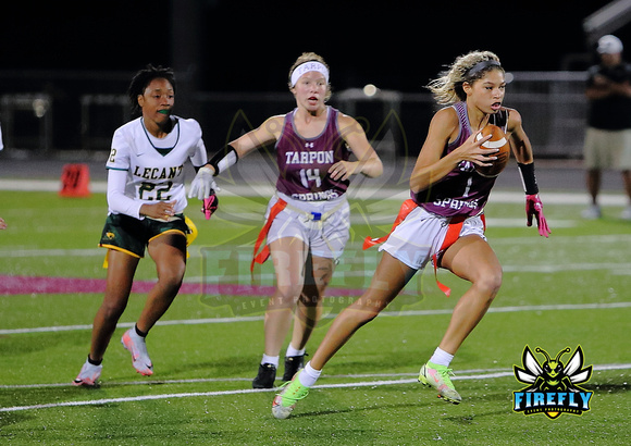 Tarpon Springs Spongers vs Lecanto Panthers Flag Football 2023 Firefly Event Photography (183)