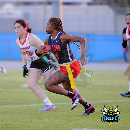 Tampa Bay Tech Titans vs Strawberry Crest Chargers Flag Football 2023 Firefly Event Photography  (5)