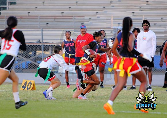 Tampa Bay Tech Titans vs Strawberry Crest Chargers Flag Football 2023 Firefly Event Photography  (20)