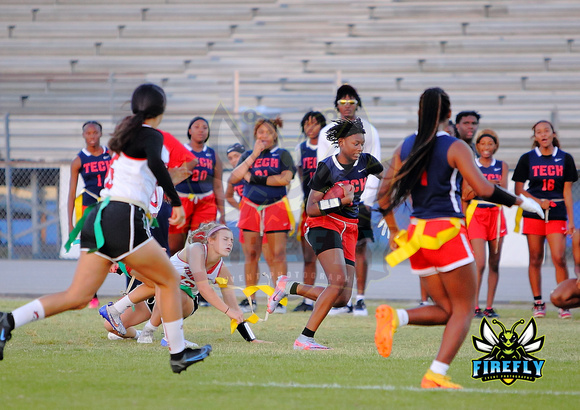 Tampa Bay Tech Titans vs Strawberry Crest Chargers Flag Football 2023 Firefly Event Photography  (21)