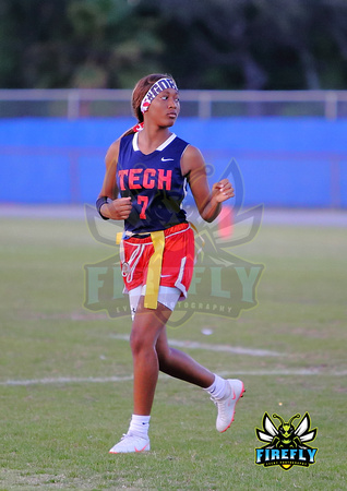 Tampa Bay Tech Titans vs Strawberry Crest Chargers Flag Football 2023 Firefly Event Photography  (22)