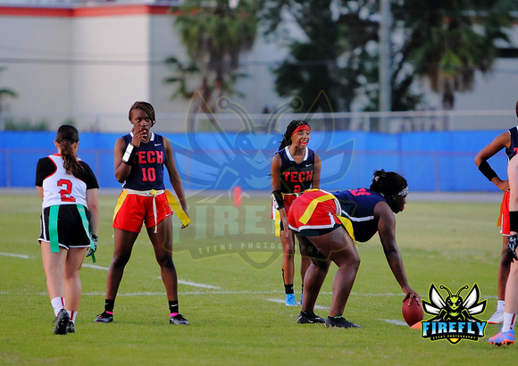 Tampa Bay Tech Titans vs Strawberry Crest Chargers Flag Football 2023 Firefly Event Photography  (32)