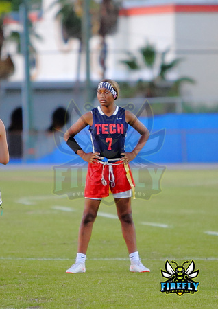 Tampa Bay Tech Titans vs Strawberry Crest Chargers Flag Football 2023 Firefly Event Photography  (37)
