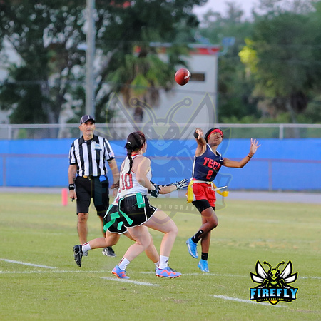 Tampa Bay Tech Titans vs Strawberry Crest Chargers Flag Football 2023 Firefly Event Photography  (42)