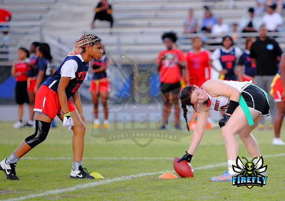 Tampa Bay Tech Titans vs Strawberry Crest Chargers Flag Football 2023 Firefly Event Photography  (43)