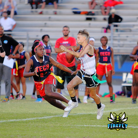 Tampa Bay Tech Titans vs Strawberry Crest Chargers Flag Football 2023 Firefly Event Photography  (47)