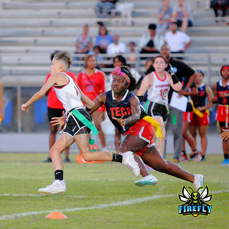 Tampa Bay Tech Titans vs Strawberry Crest Chargers Flag Football 2023 Firefly Event Photography  (49)
