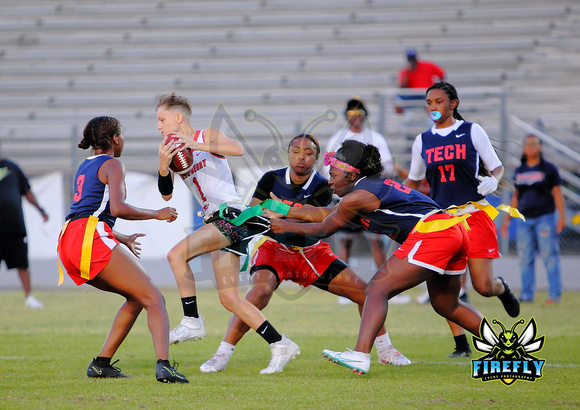 Tampa Bay Tech Titans vs Strawberry Crest Chargers Flag Football 2023 Firefly Event Photography  (50)