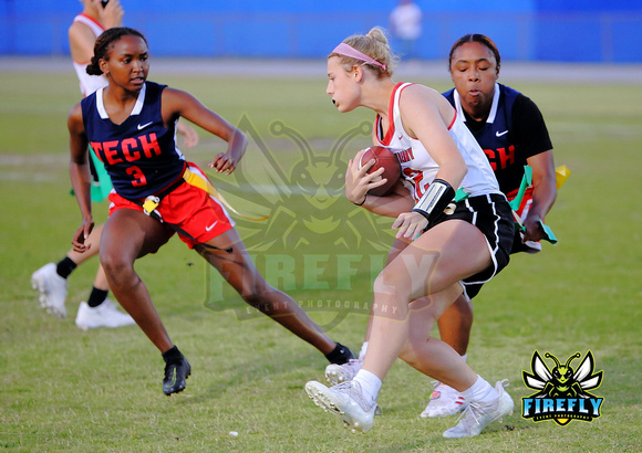 Tampa Bay Tech Titans vs Strawberry Crest Chargers Flag Football 2023 Firefly Event Photography  (61)