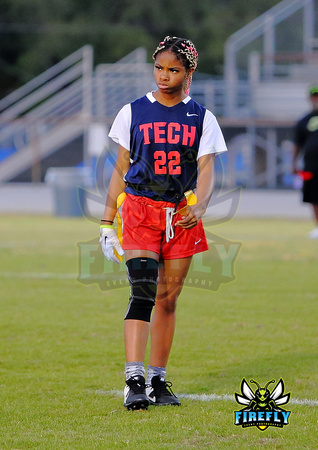 Tampa Bay Tech Titans vs Strawberry Crest Chargers Flag Football 2023 Firefly Event Photography  (63)