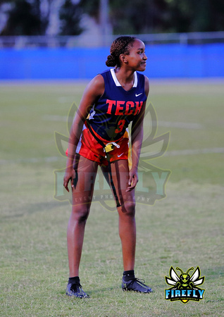 Tampa Bay Tech Titans vs Strawberry Crest Chargers Flag Football 2023 Firefly Event Photography  (64)