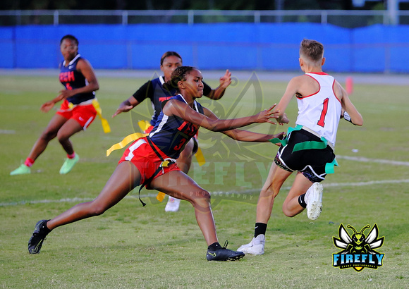 Tampa Bay Tech Titans vs Strawberry Crest Chargers Flag Football 2023 Firefly Event Photography  (74)