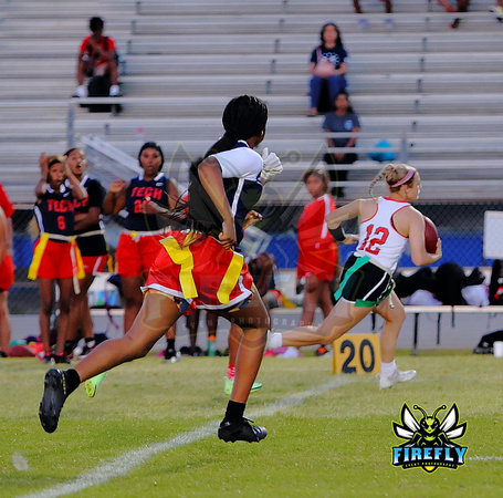 Tampa Bay Tech Titans vs Strawberry Crest Chargers Flag Football 2023 Firefly Event Photography  (83)