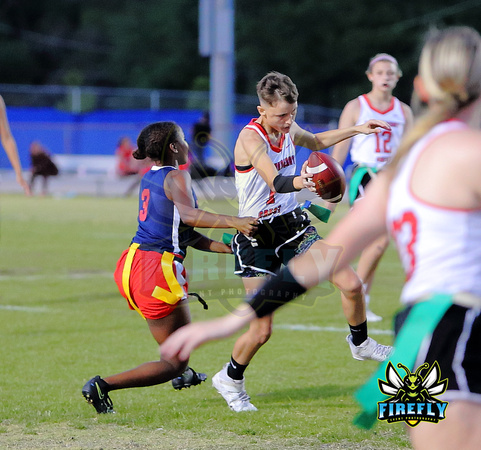 Tampa Bay Tech Titans vs Strawberry Crest Chargers Flag Football 2023 Firefly Event Photography  (92)