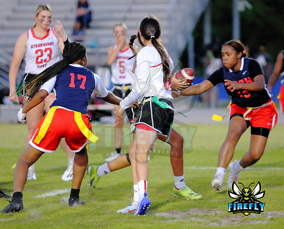 Tampa Bay Tech Titans vs Strawberry Crest Chargers Flag Football 2023 Firefly Event Photography  (91)