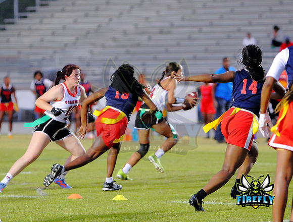 Tampa Bay Tech Titans vs Strawberry Crest Chargers Flag Football 2023 Firefly Event Photography  (94)