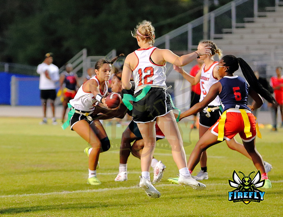 Tampa Bay Tech Titans vs Strawberry Crest Chargers Flag Football 2023 Firefly Event Photography  (95)