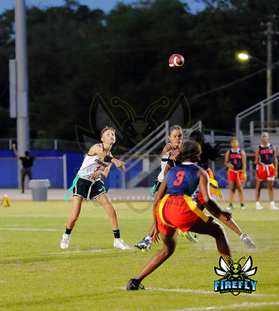 Tampa Bay Tech Titans vs Strawberry Crest Chargers Flag Football 2023 Firefly Event Photography  (99)